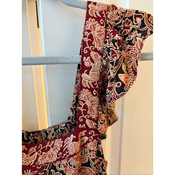 Anthropologie Love the Label Long Maxi Sam Jaipur Paisley, $275 Med E23 - Picture 4 of 10